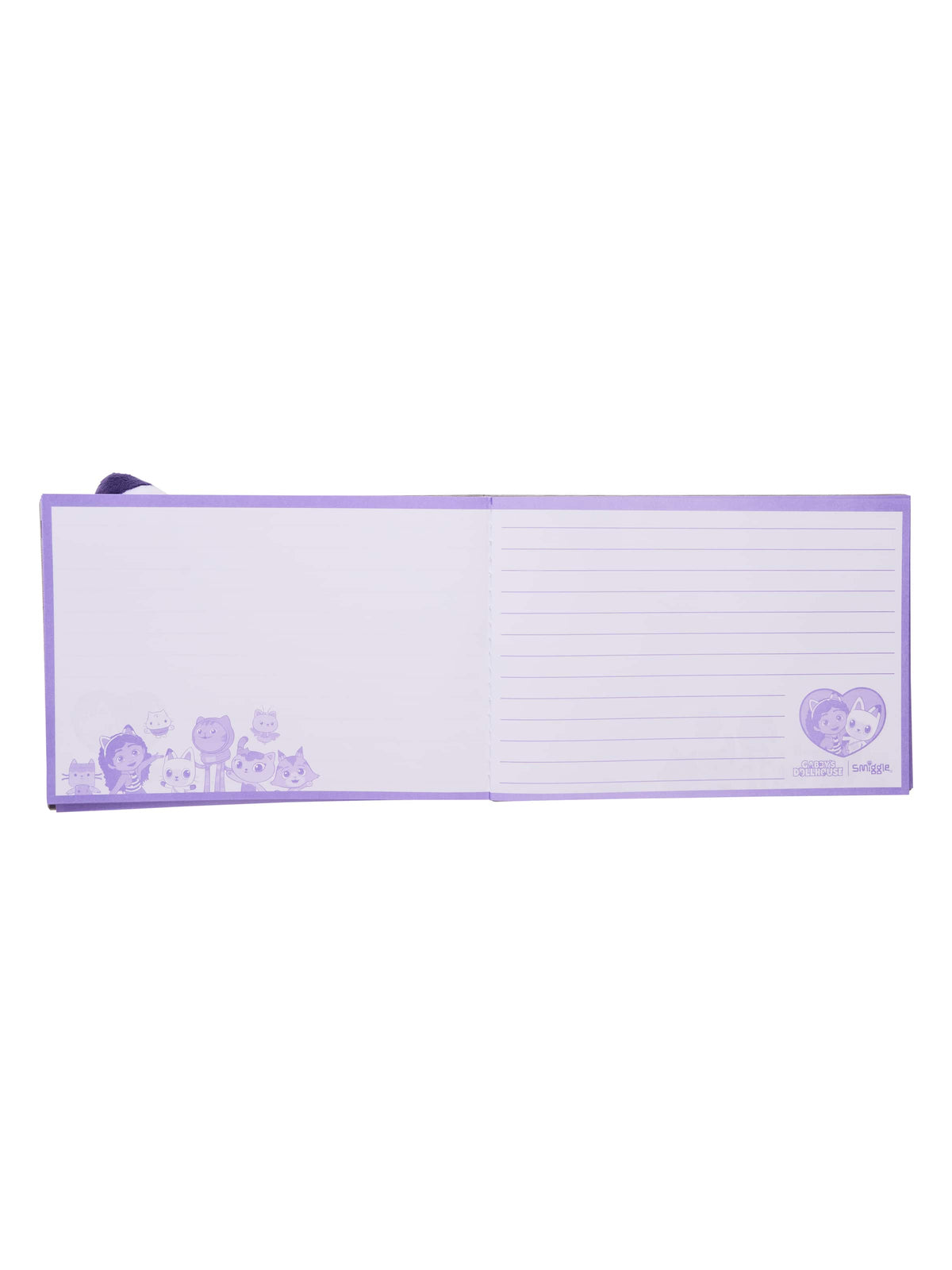Smiggle - Gabbys Dollhouse A5 Lined Special Diary Notebook