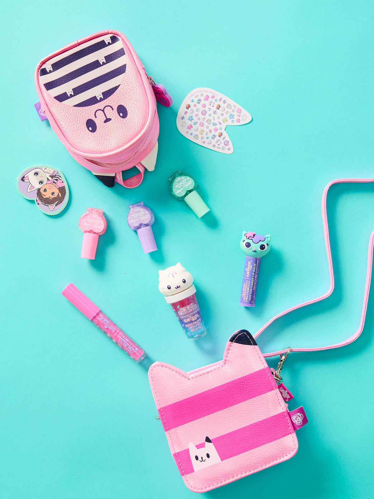 Smiggle - Gabbys Dollhouse Nail Care Set in Bag