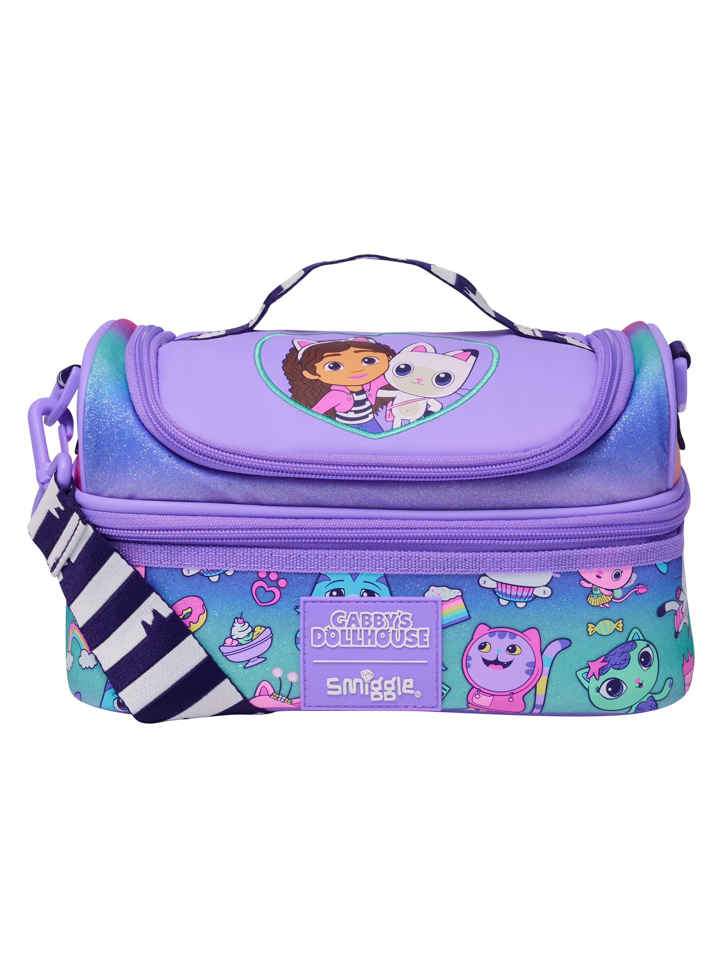 Smiggle - Gabbys Dollhouse Double Decker Lunch Box