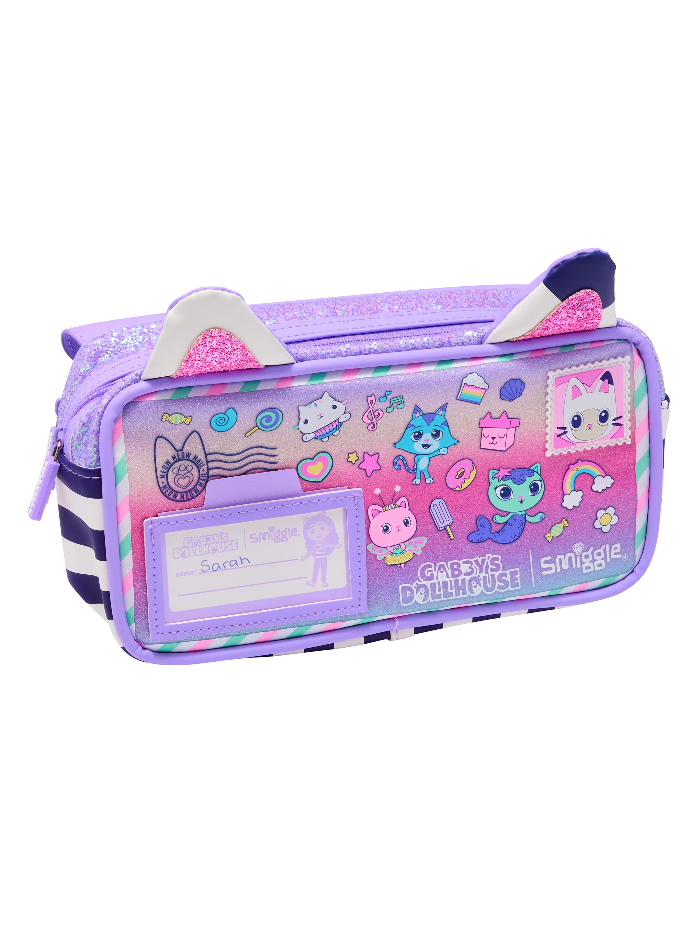 Smiggle - Gabbys Dollhouse Eğlenceli Kalem Kutusu - Dinossi