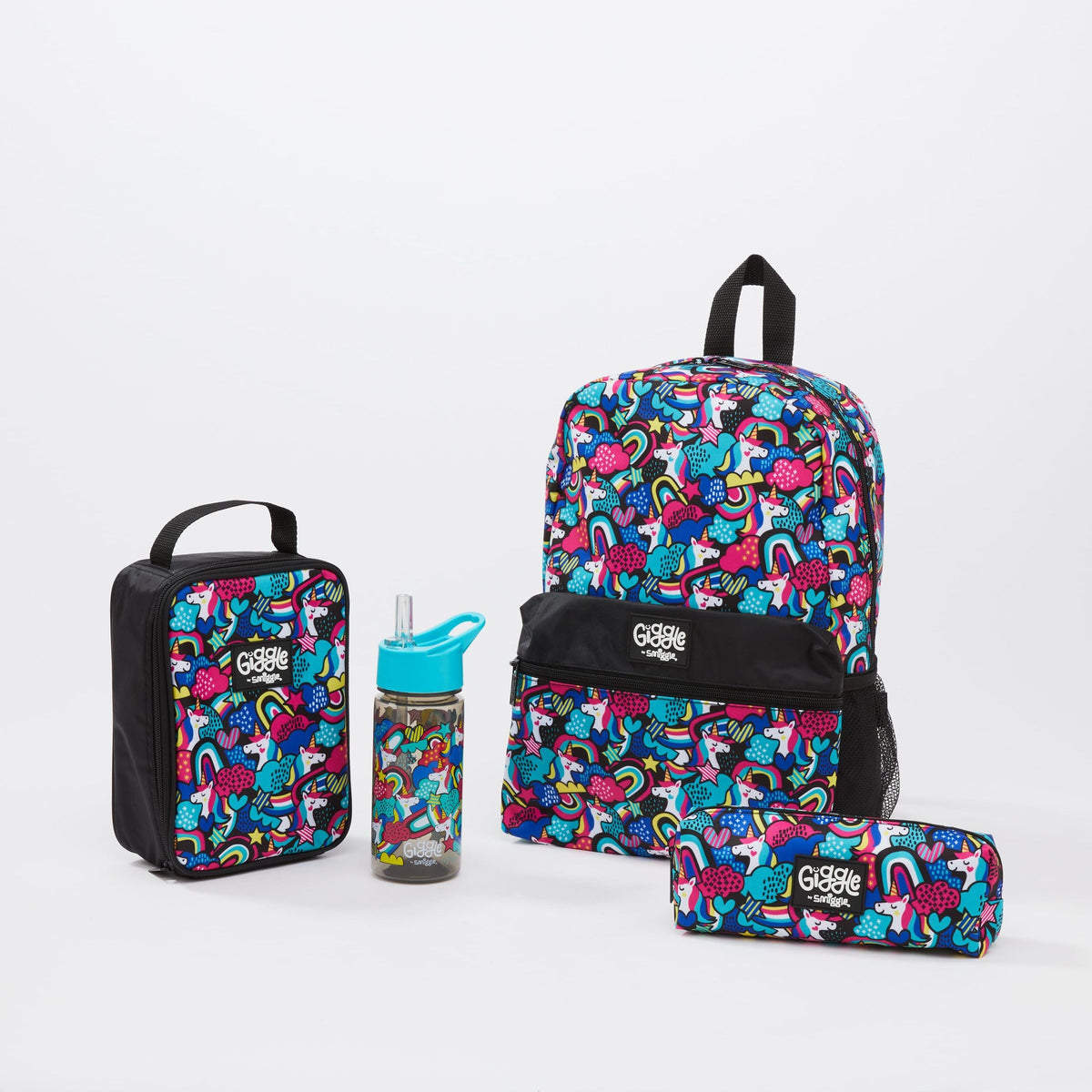 Smiggle - Giggle 4-Piece Primary School Backpack Set