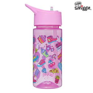 Smiggle - Giggle 450 ML BPA-Free Straw Drink Bottle
