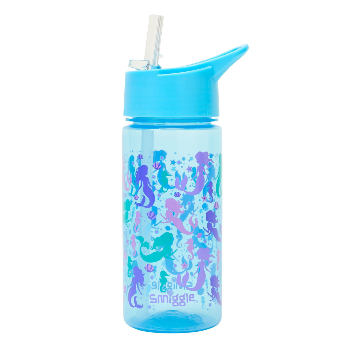 Smiggle - Giggle Straw 450ML BPA Free Water Bottle