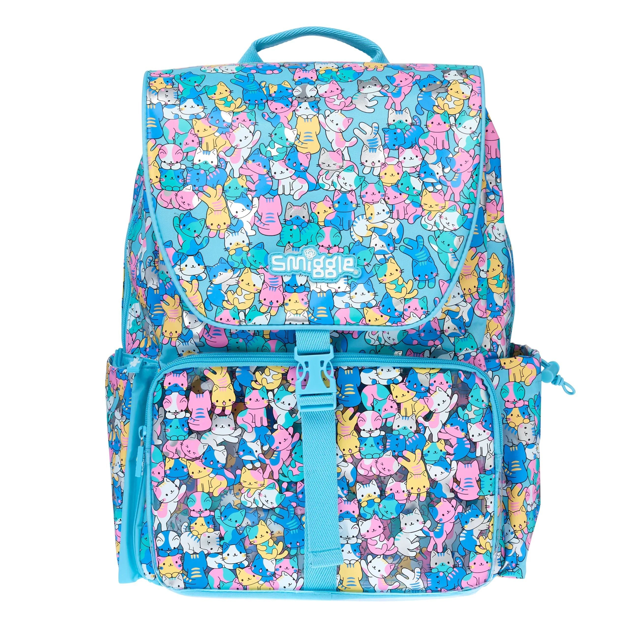 Smiggle - Glee Large Blue Chelsea Backpack
