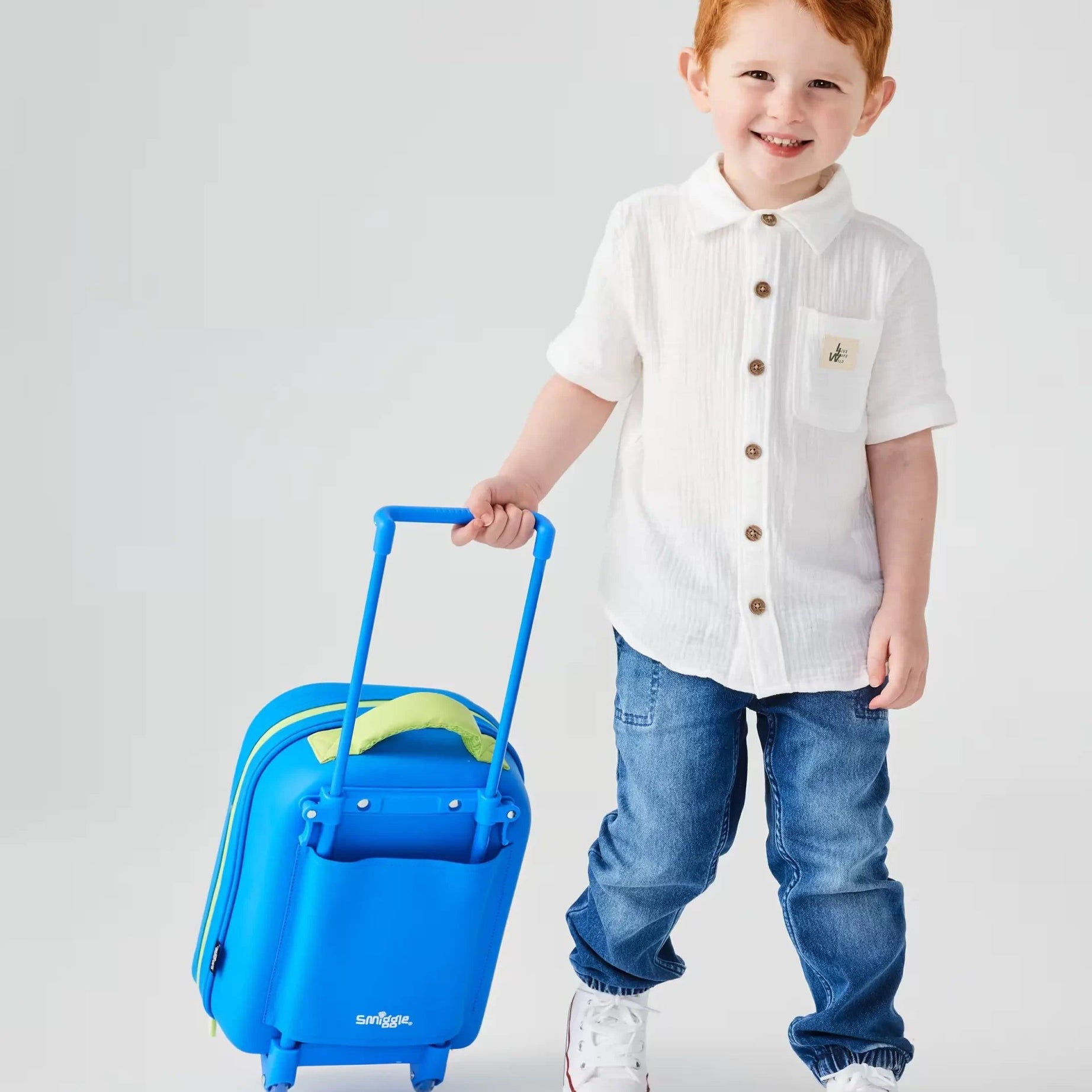Smiggle - Glide Teeny Tiny Dino Hardtop School and Travel Bag