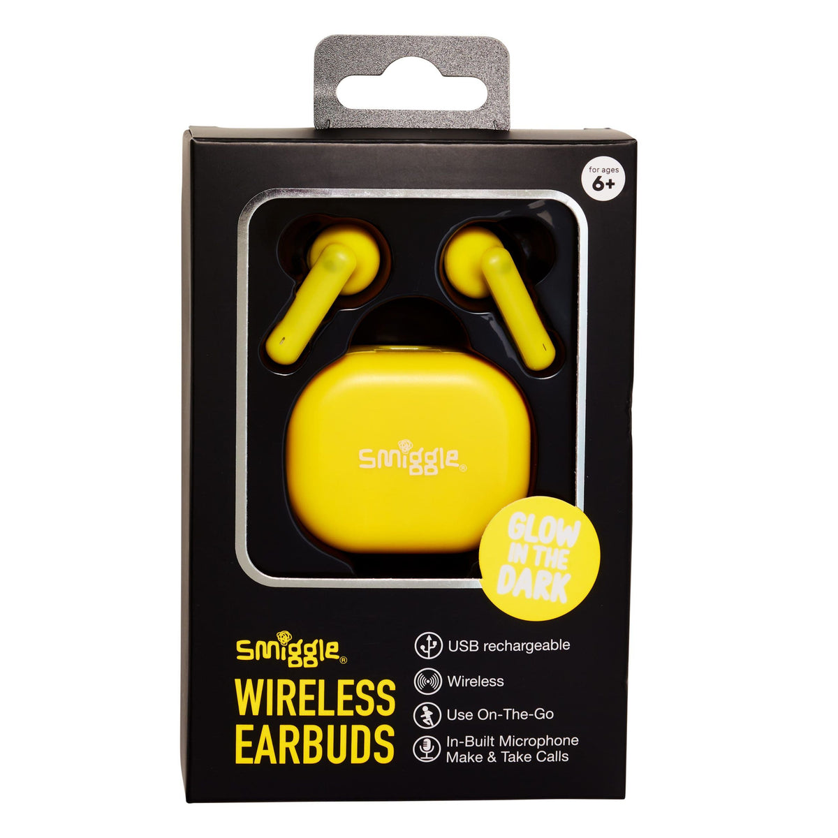 Smiggle - Glow In The Dark Wireless Headphones