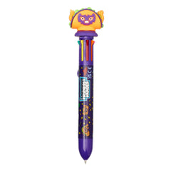 Smiggle - Hangry Heroes 8-Colour Rainbow Ballpoint Pen