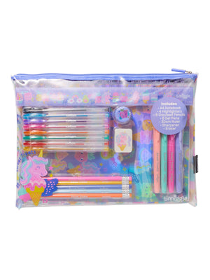 Smiggle - Happy Tales 22 Piece Mega Stationery Set