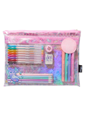 Smiggle - Happy Tales 22 Piece Mega Stationery Set