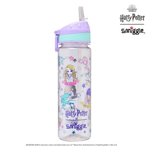 Smiggle - Harry Potter 650ML BPA-Free Straw Drink Bottle