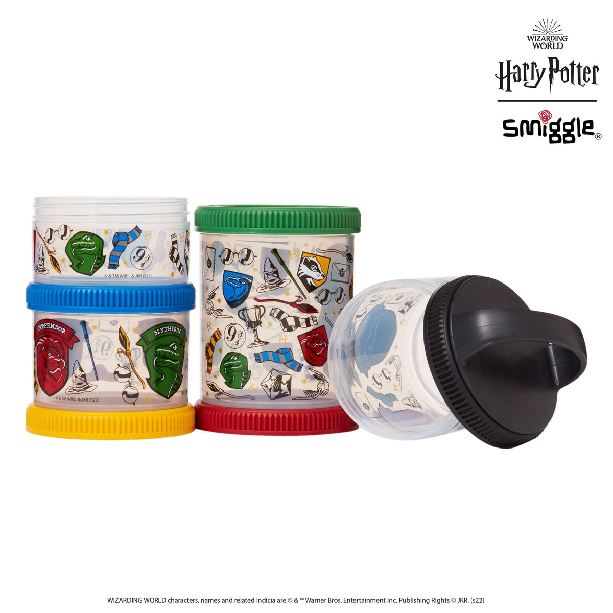 Smiggle - Harry Potter Snack and Snack Lunch Box