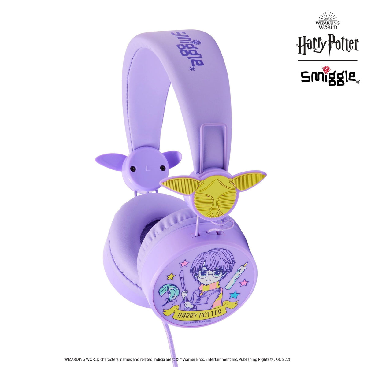 Smiggle - Harry Potter Wired Over-Ear Headphones