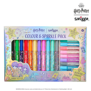 Smiggle - Harry Potter Marker Pen and Glitter Glue Pack