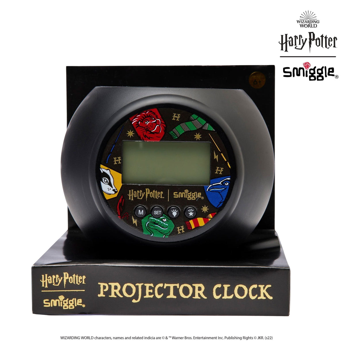 Smiggle - Harry Potter Projector Illuminated Digital Table Clock