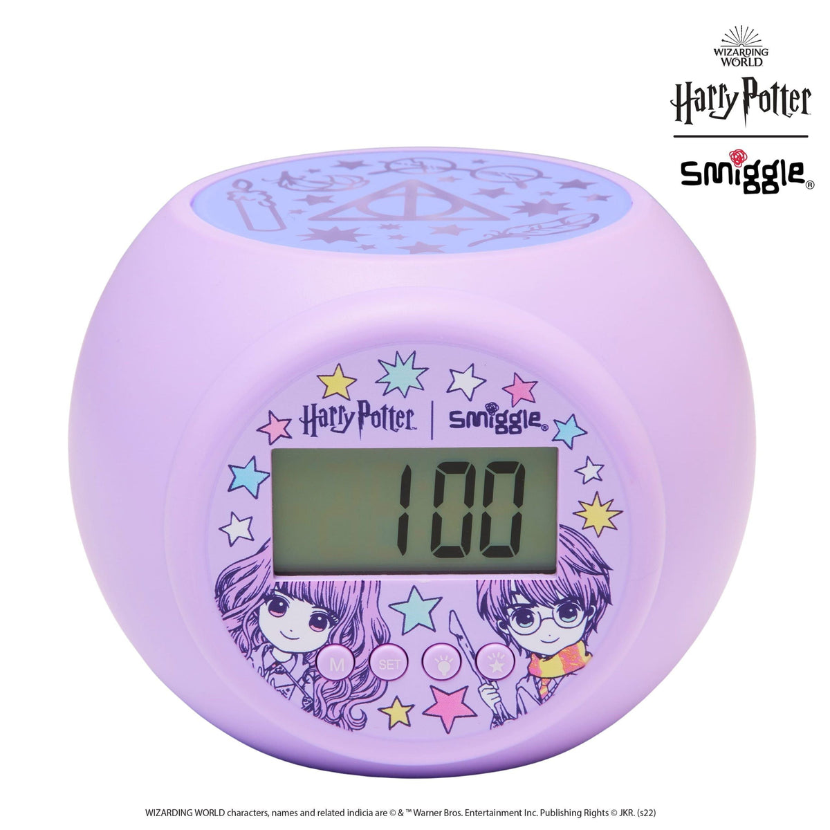 Smiggle - Harry Potter Projector Illuminated Digital Table Clock