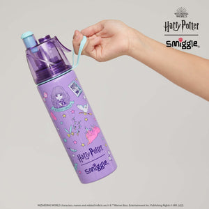Smiggle - Harry Potter Water Spray 500ML Steel Water Bottle