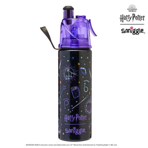Smiggle - Harry Potter Water Spray 500ML Steel Water Bottle