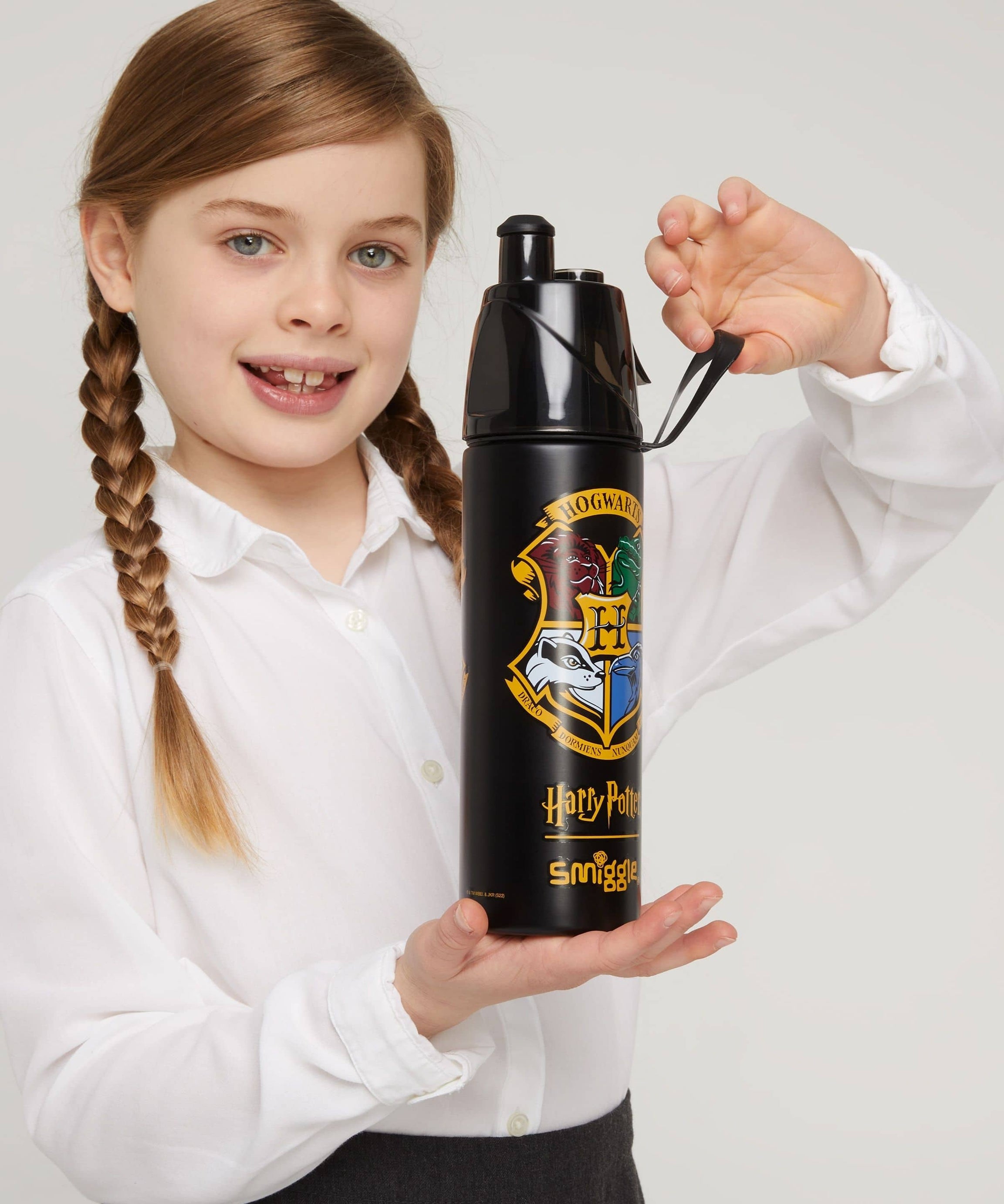 Smiggle - Harry Potter Water Spray 500ML Steel Bottle