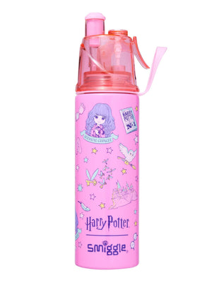 Smiggle - Harry Potter Water Spray 500ML Steel Water Bottle