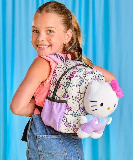 Smiggle - Hello Kitty Removable Toy Nursery School Backpack
