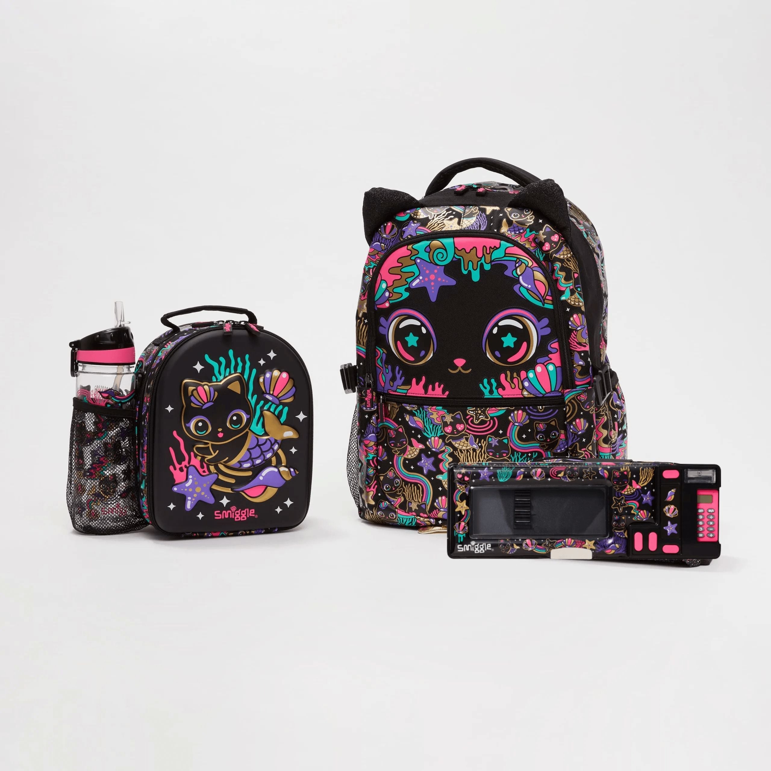 Smiggle - Hey There 4 Piece School Bag Set