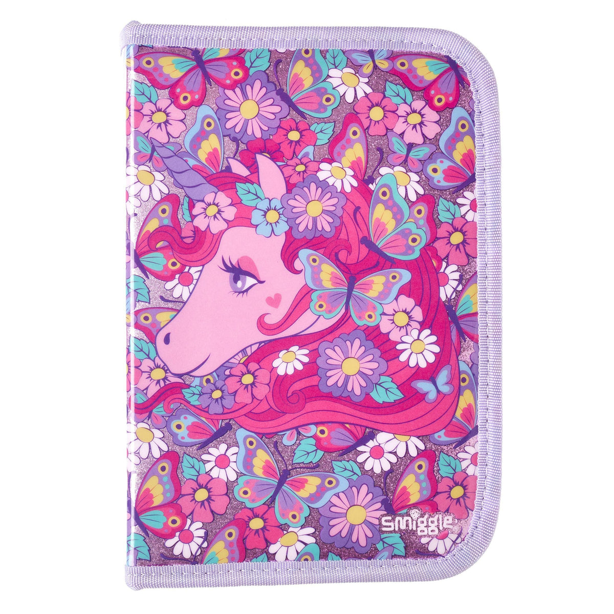 Smiggle - Hey There Stationery Set with Colouring Pencils and Pencil Case