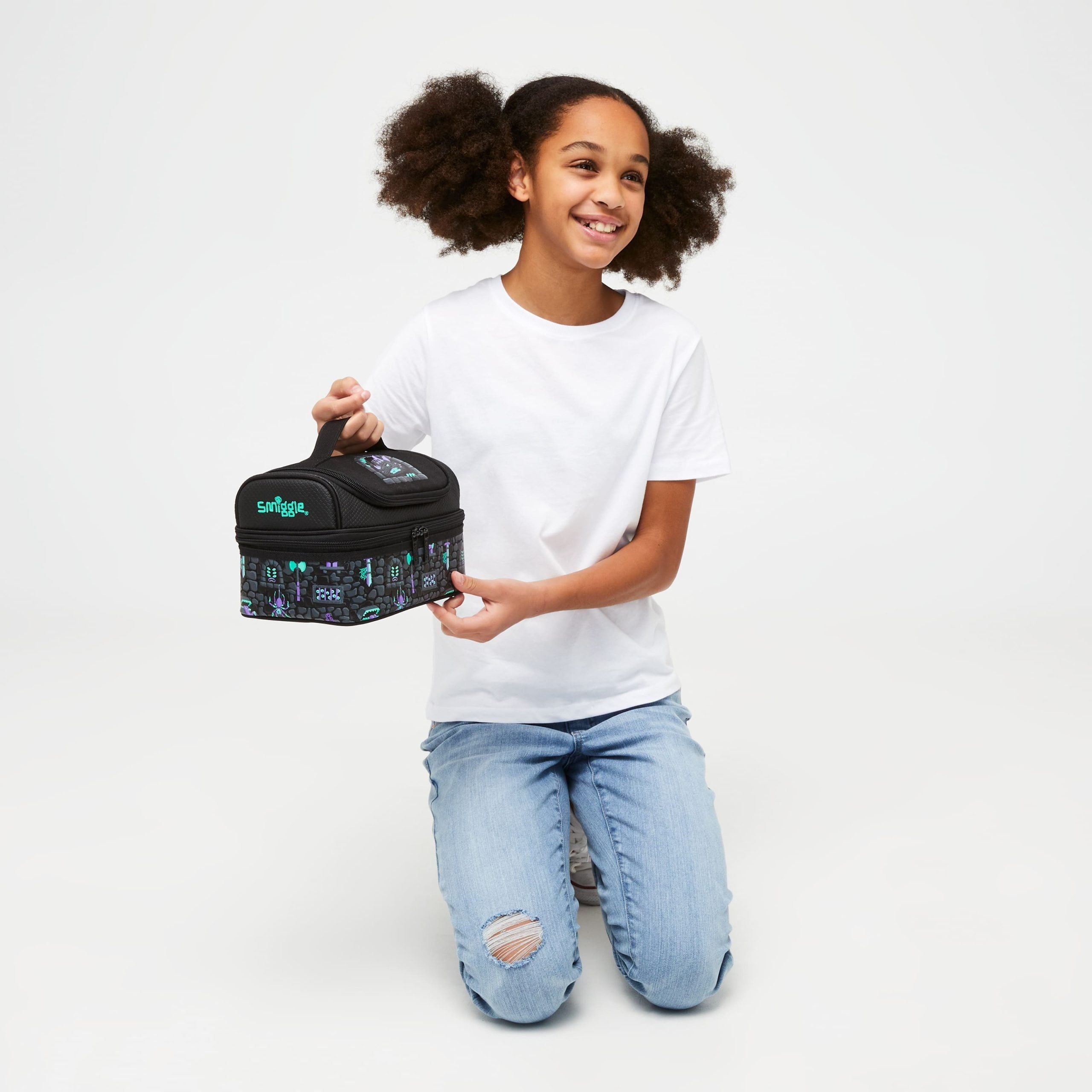 Smiggle - Hey There Double Decker Lunch Bag