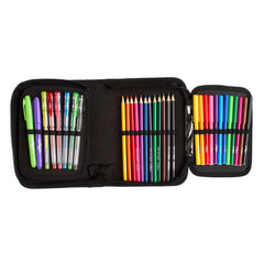 Smiggle - Hey There Wild Dinosaurs Stationery Set with Colouring Pencils and Pencil Case