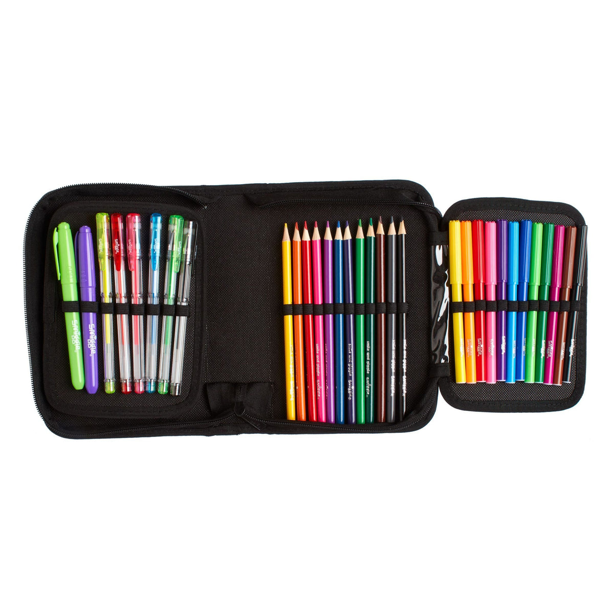 Smiggle - Hey There Wild Dinosaurs Stationery Set with Colouring Pencils and Pencil Case