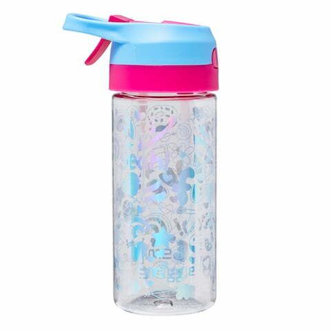 Smiggle - Hola Junier Spritz Water Spray 440ML Straw Bottle
