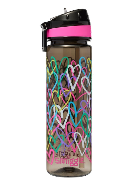 Smiggle - I Heart BPAsız 650 Pipetli Suluk - Dinossi