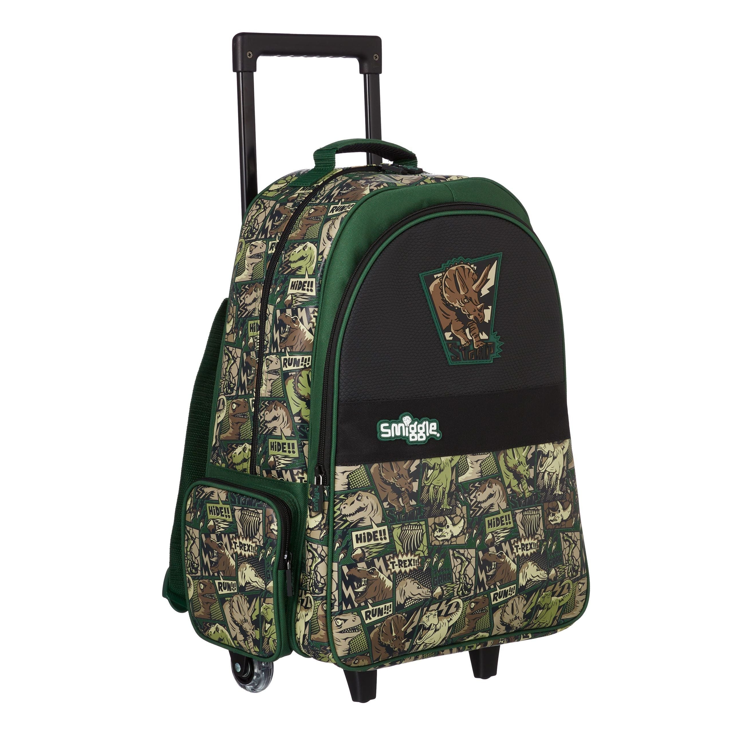 Smiggle - Beyond Trolley Backpack with Lights and Wheels
