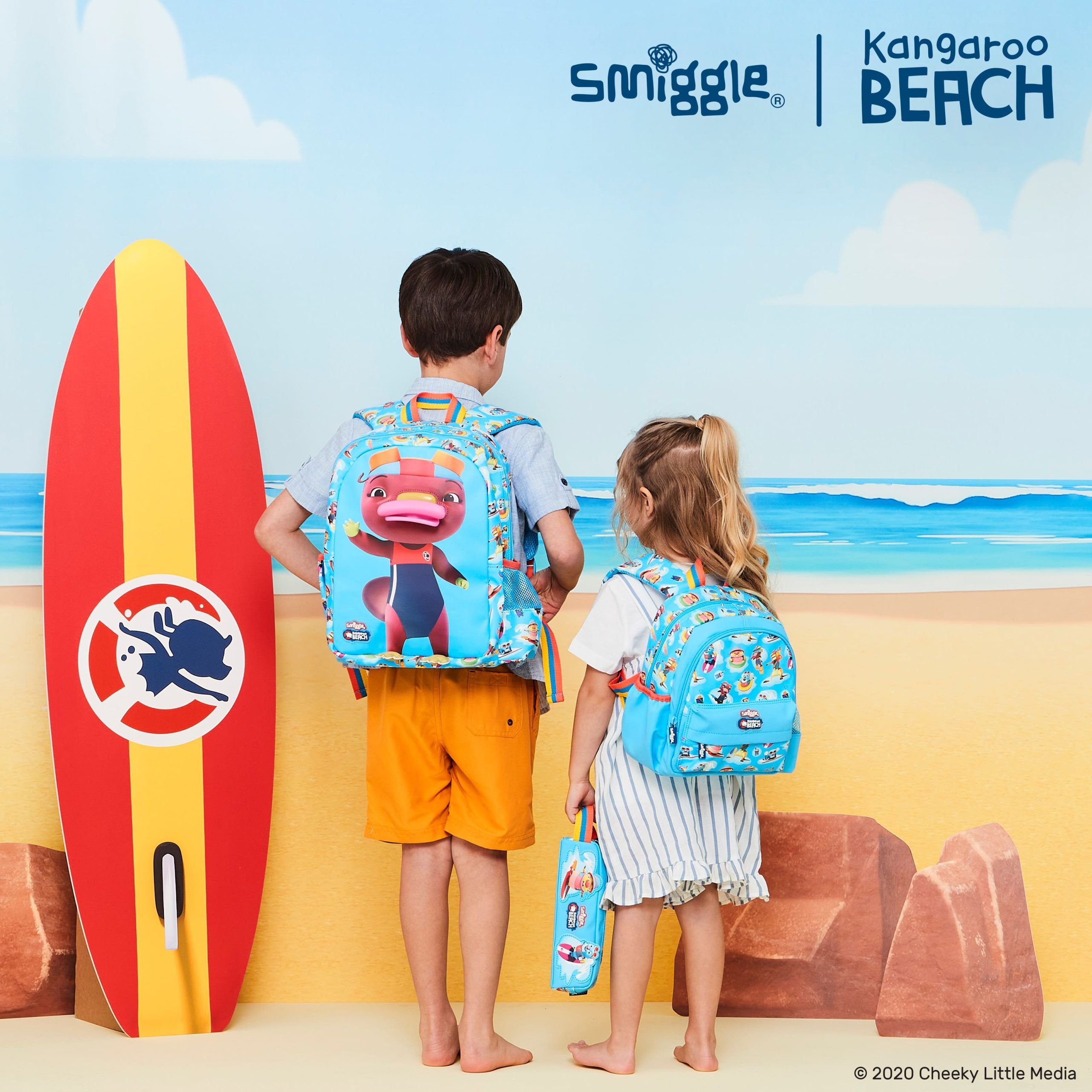 Smiggle - Kangaroo Beach Anatolian Backpack