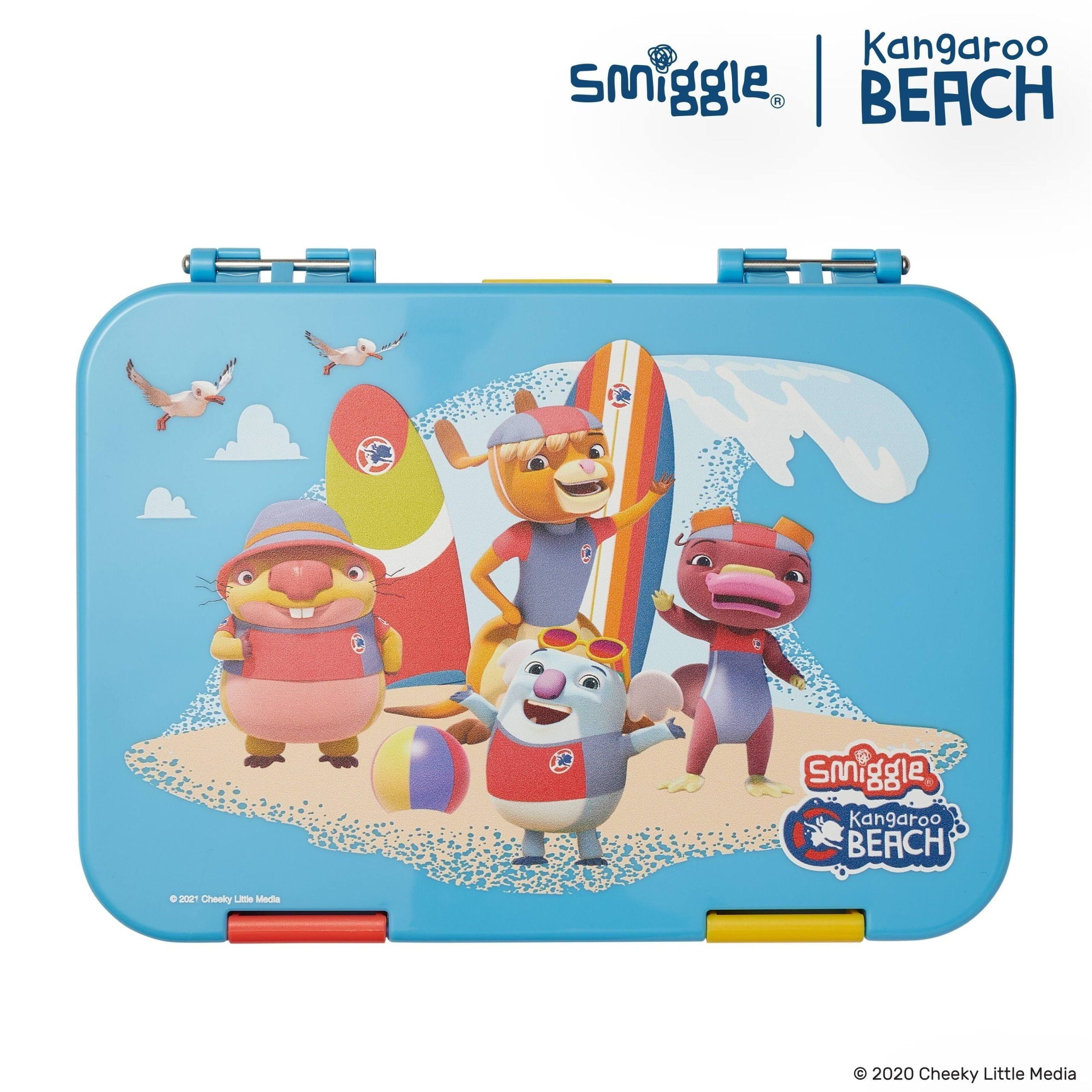 Smiggle - Kangaroo Beach Bento Lunch Box