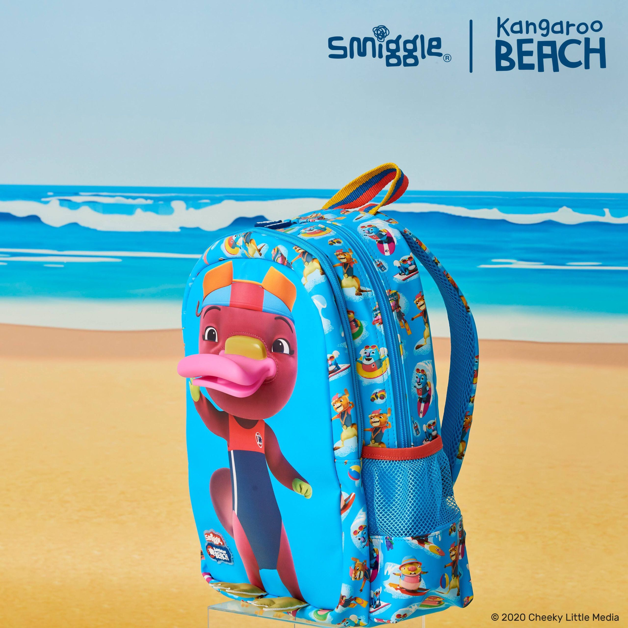 Smiggle - Kangaroo Beach Gemma Character Backpack