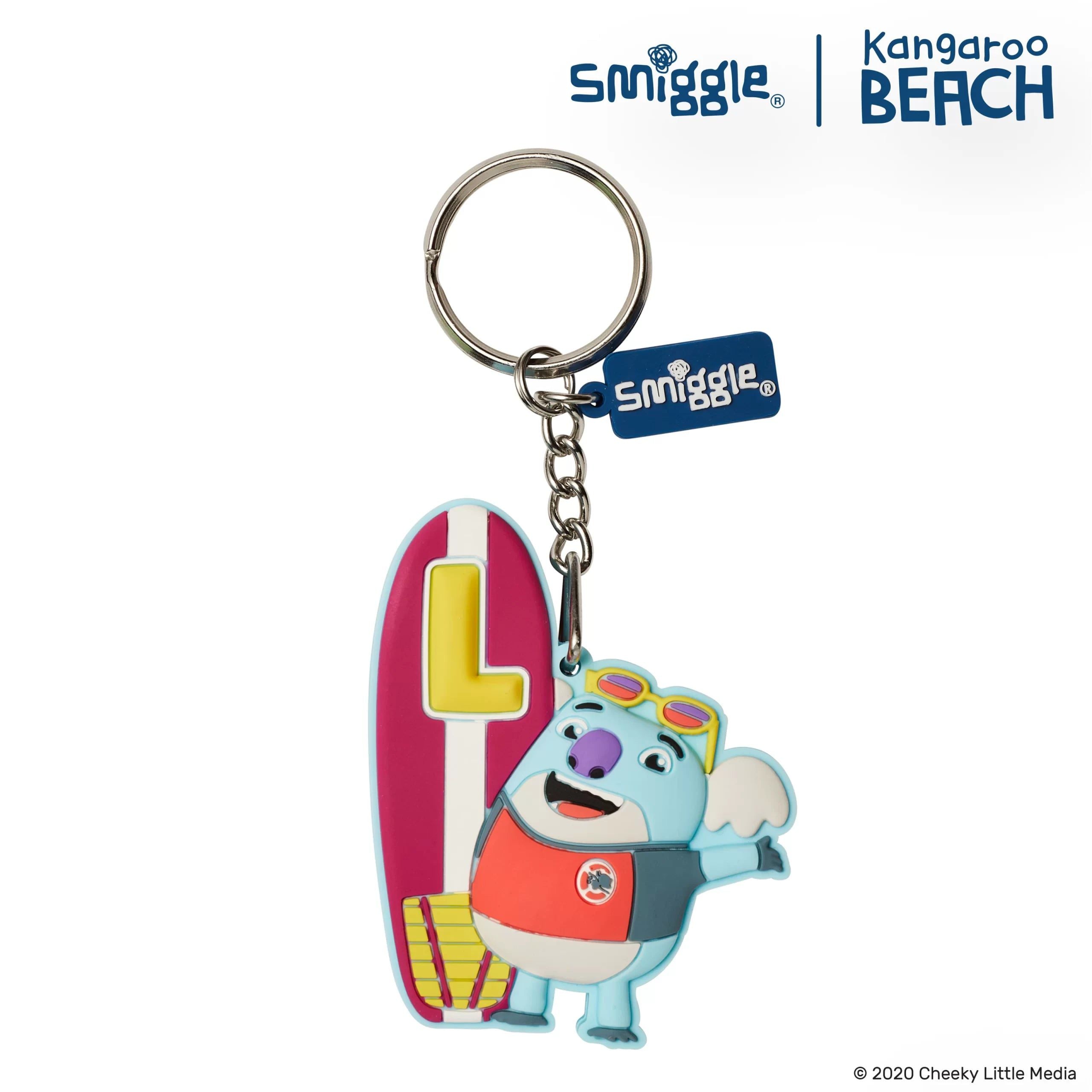 Smiggle - Kangaroo Beach Letter L Scented Keychain