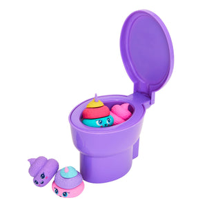Smiggle - Toilet Shaped Poop Erasers