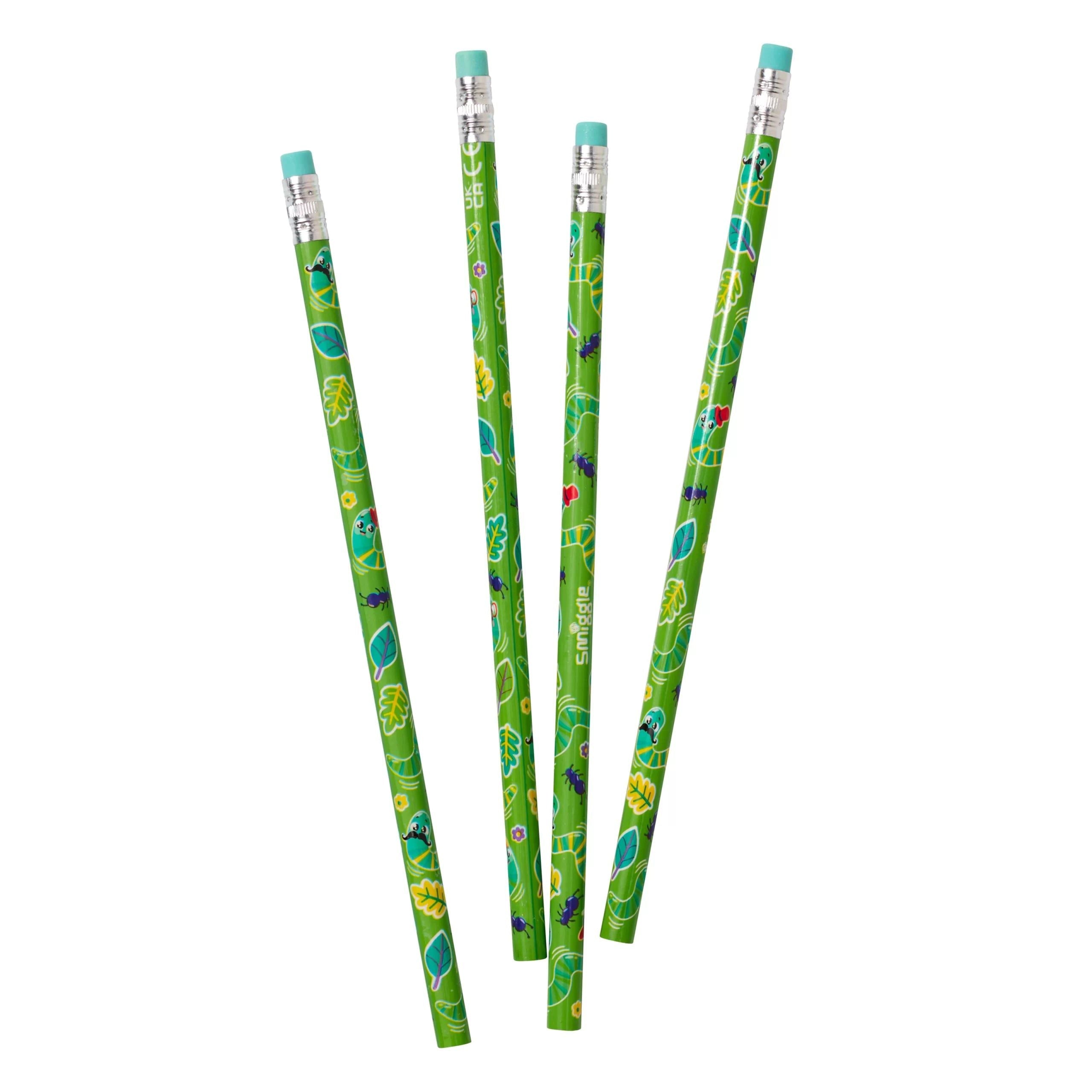 Smiggle - Scented 4-Pack Pencil Set