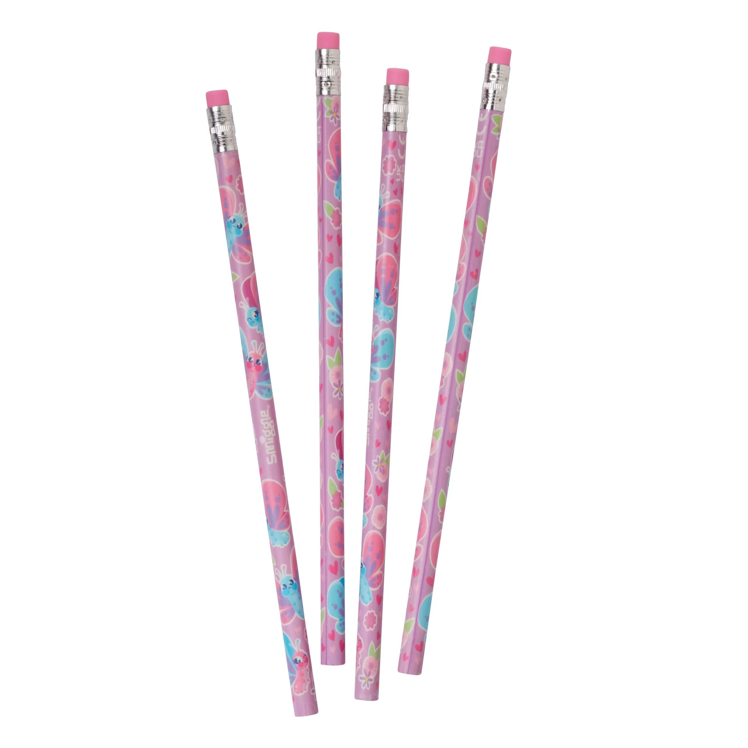 Smiggle - Scented 4-Pack Pencil Set