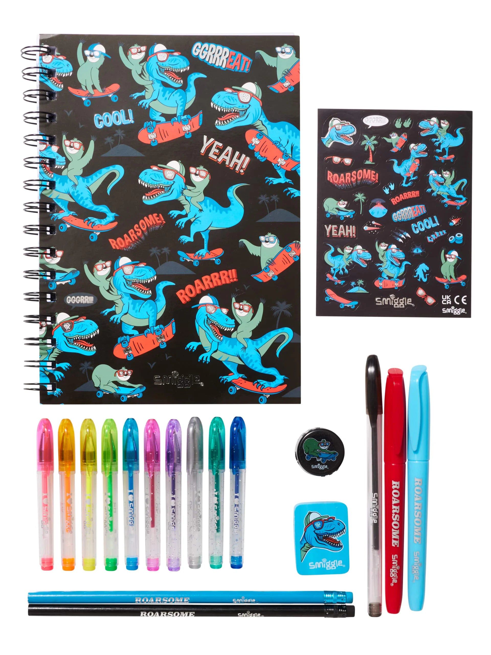 Smiggle - Scented A5 Notebook and Stationery Set