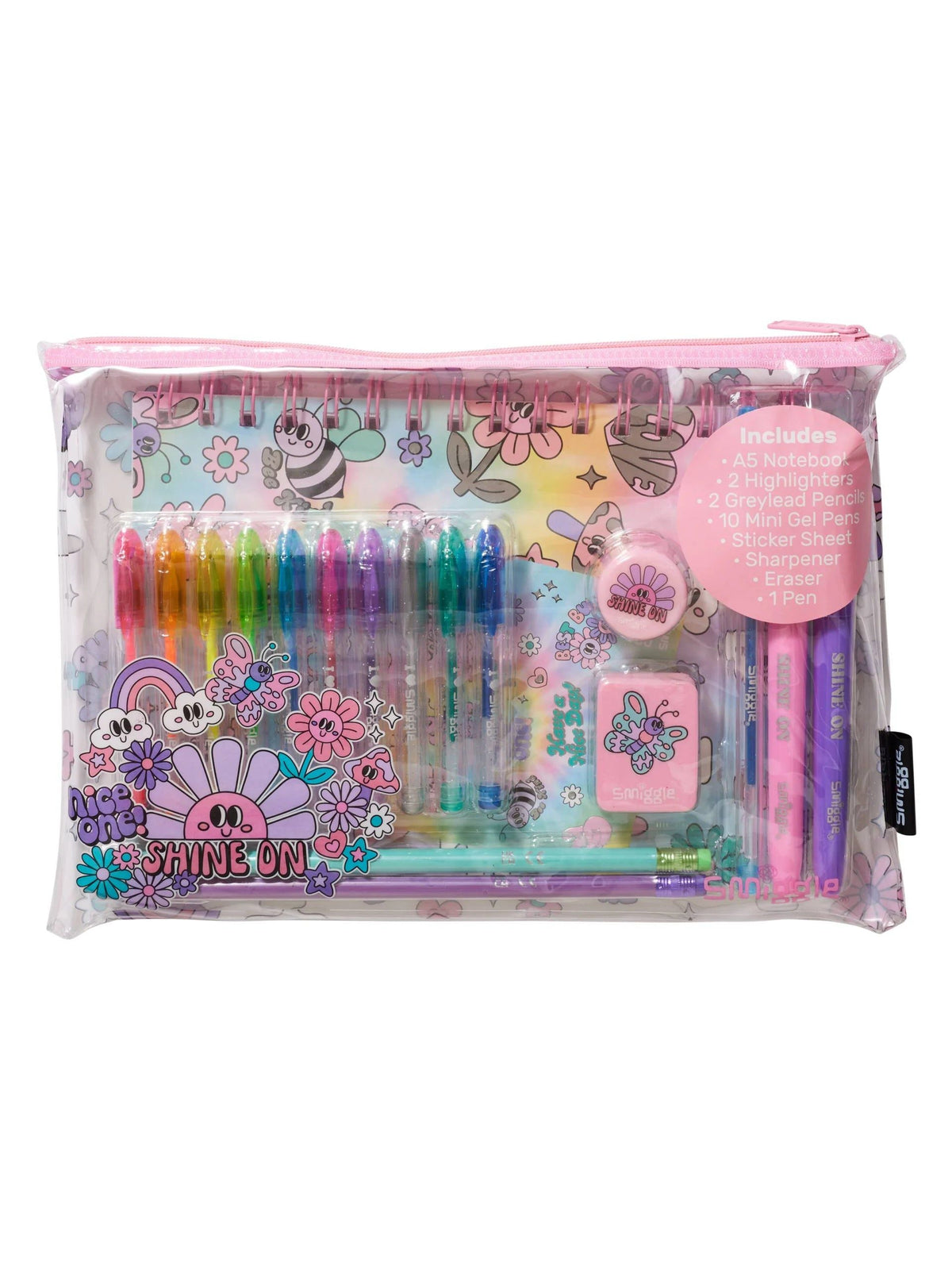 Smiggle - Scented A5 Notebook and Stationery Set
