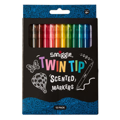 Smiggle - Scented Dual Ended Marker Pack X12