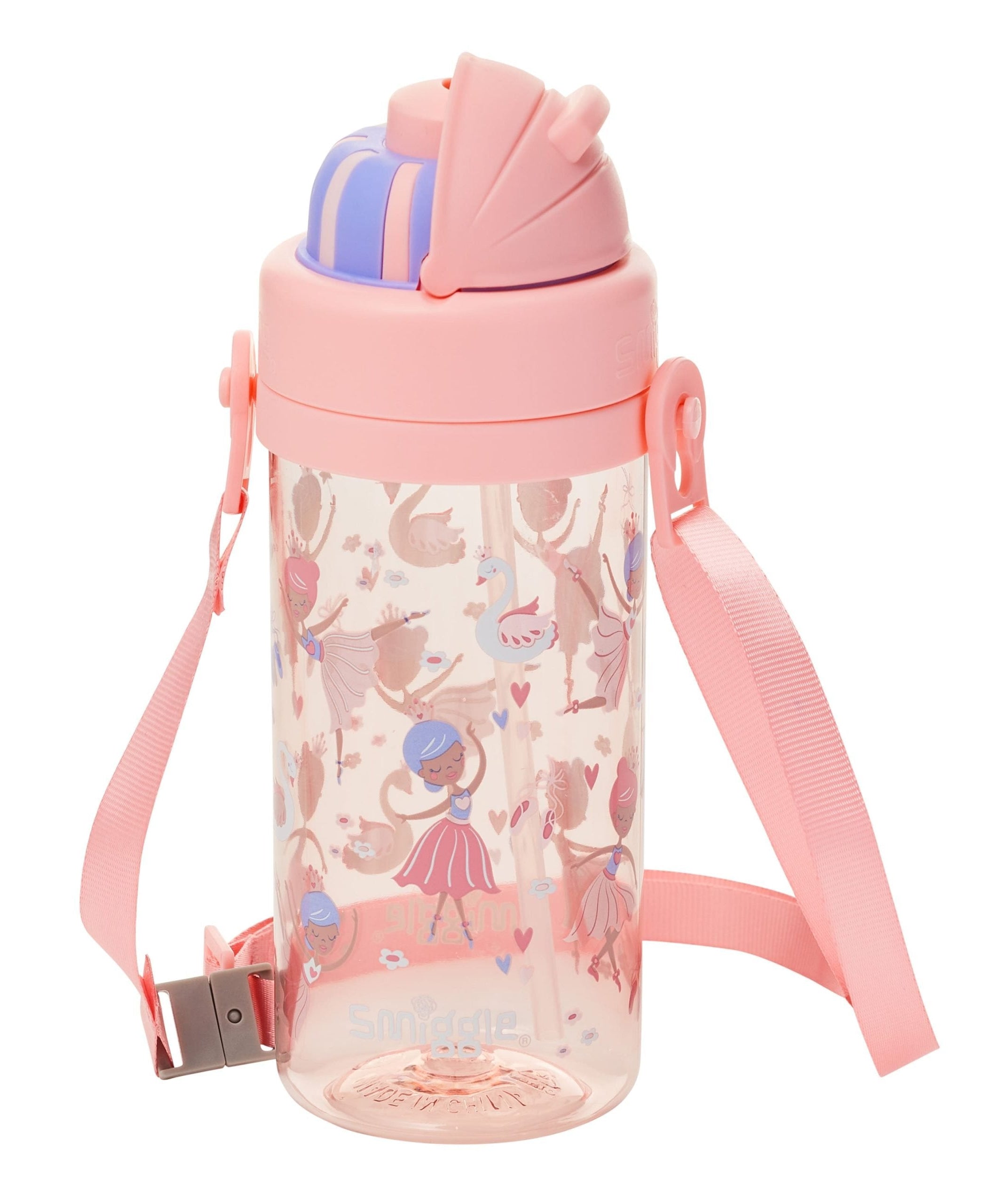 Smiggle - La La Teeny Tiny 400 ML BPA-free Hidden Straw Water Bottle