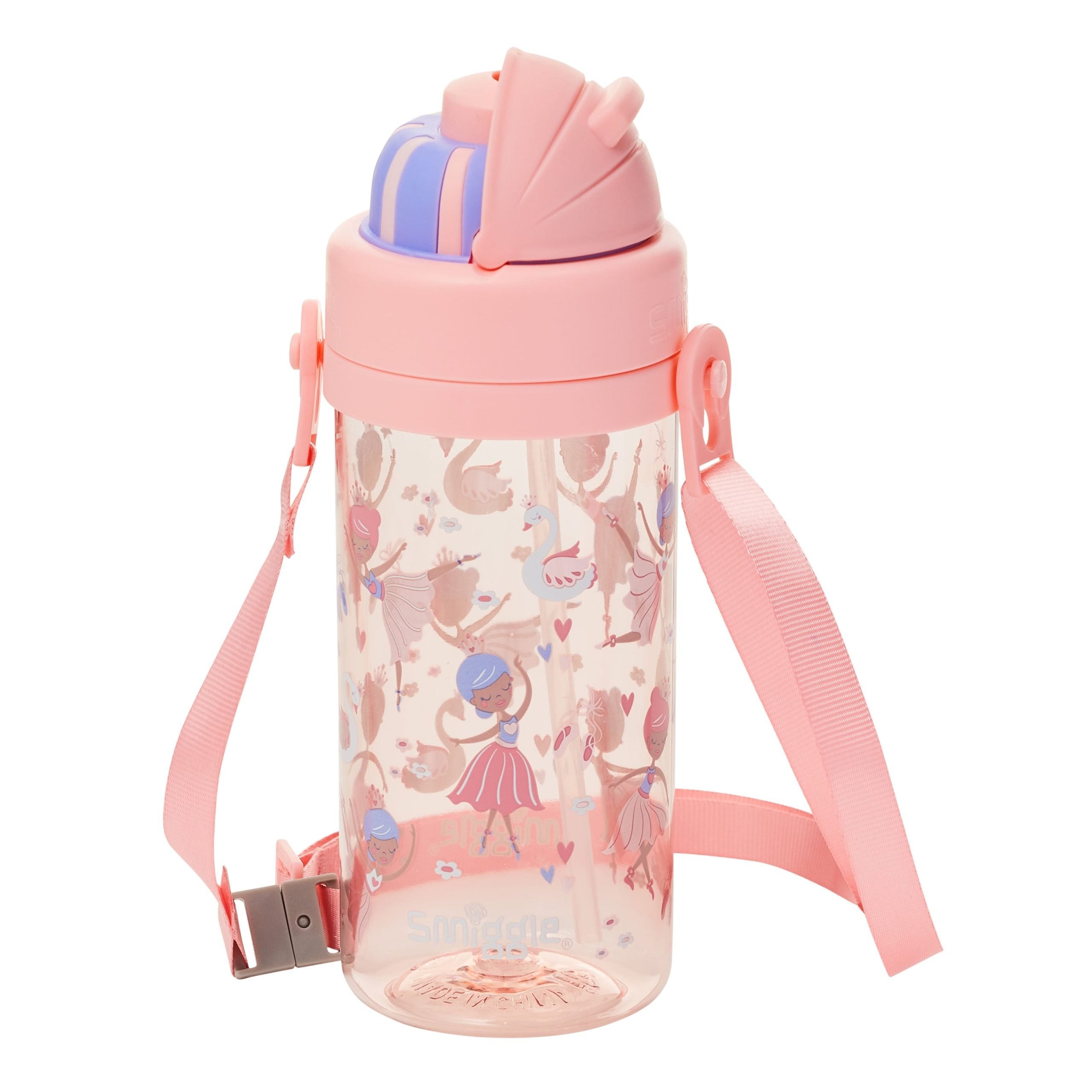 Smiggle - La La Teeny Tiny 400 ML BPA-free Hidden Straw Water Bottle
