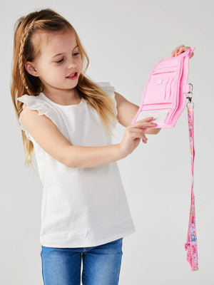 Smiggle - Lets Play Children's Wallet with Strap