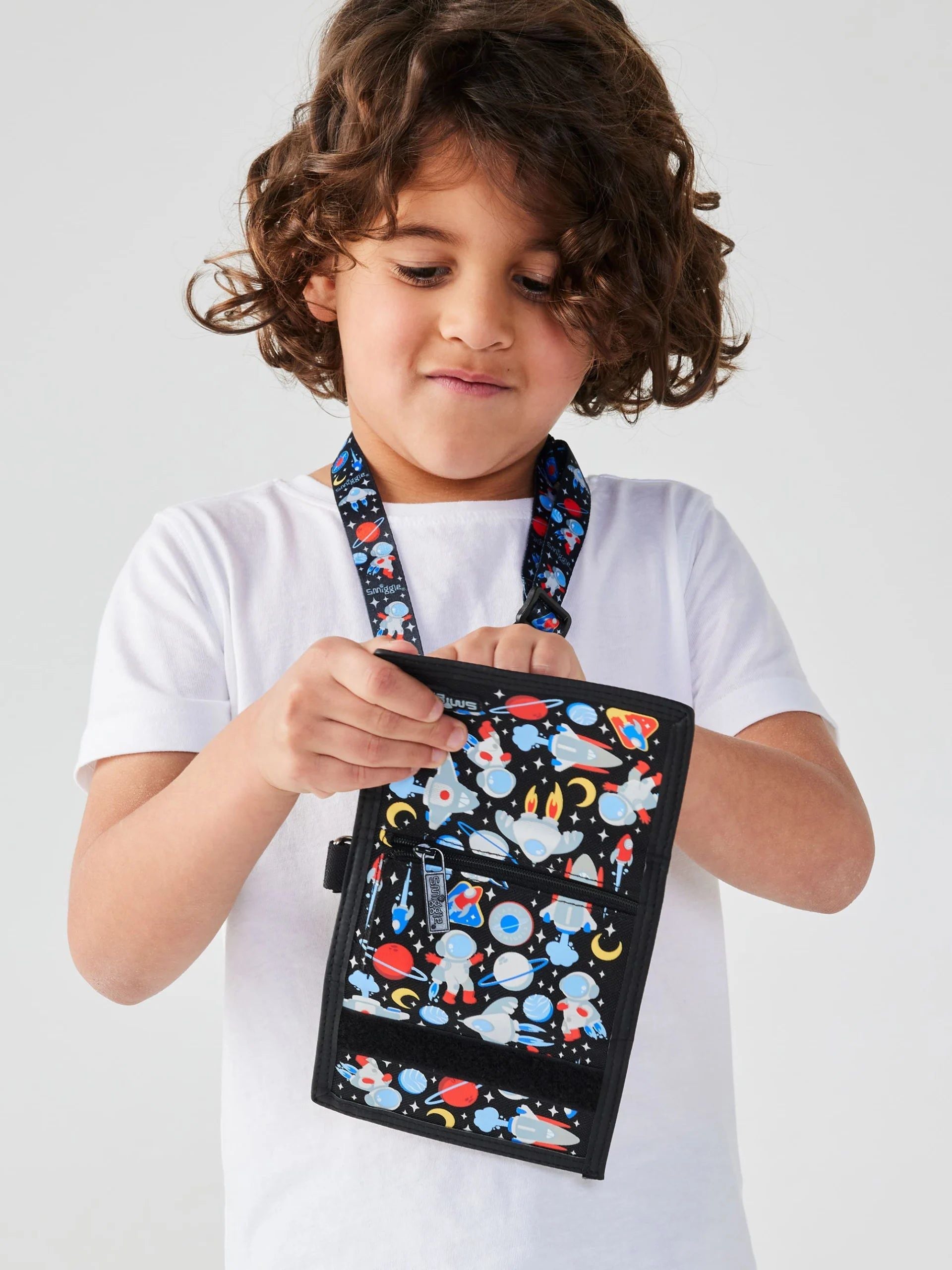 Smiggle - Lets Play Children's Wallet with Strap