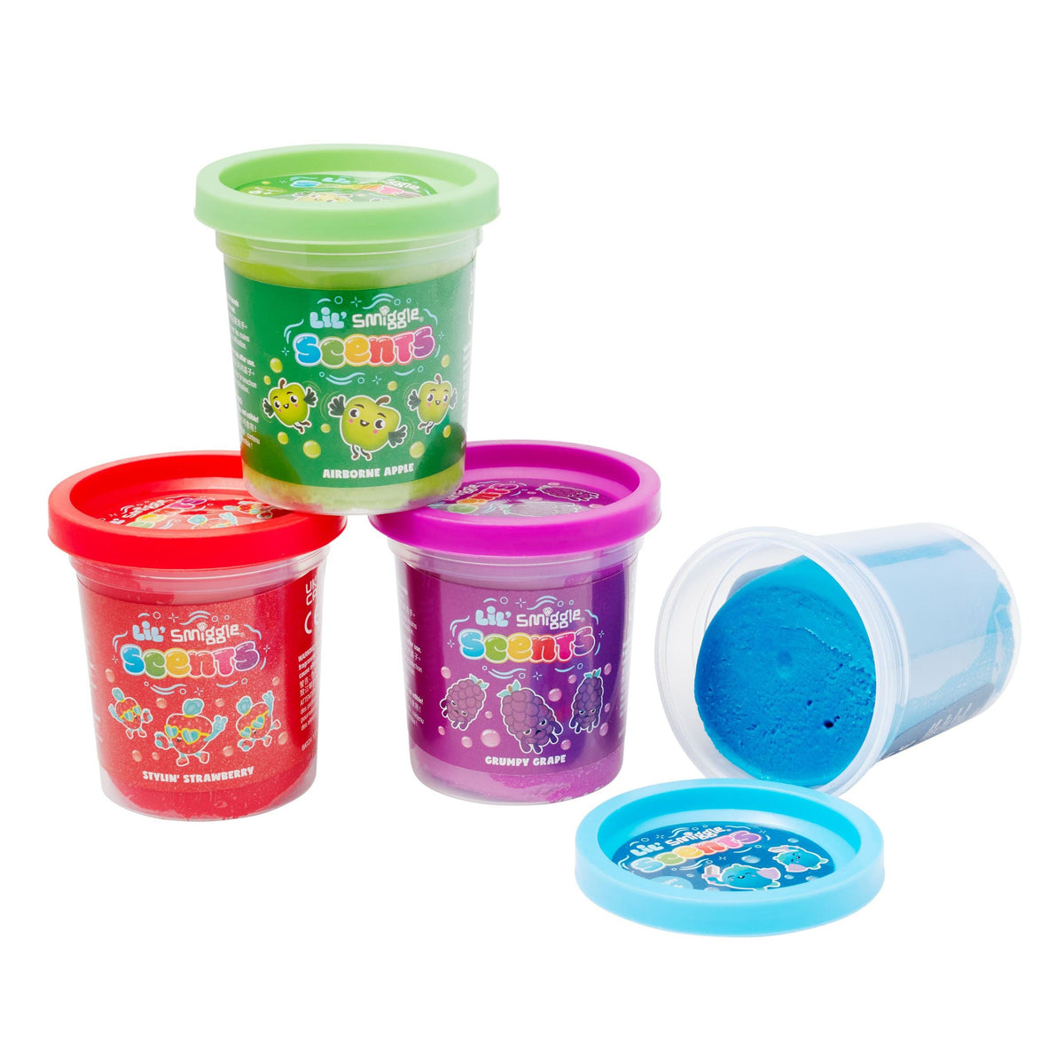 Smiggle - Lil Scents Scented Play Dough X4