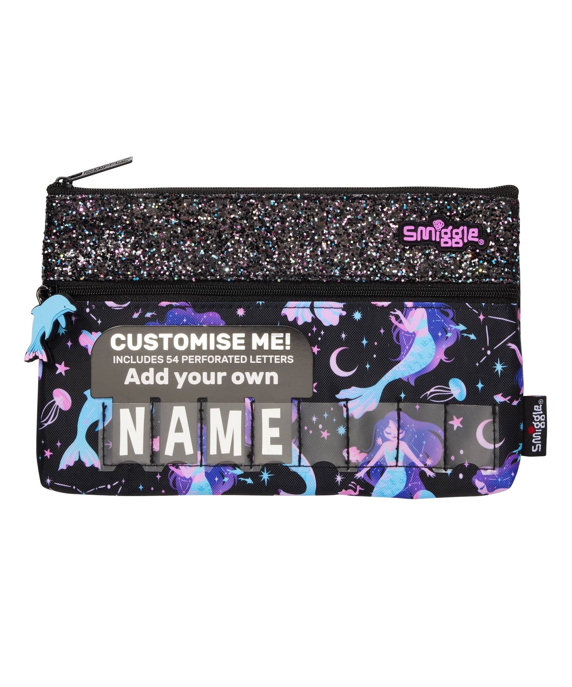 Smiggle - Limitless İsimlikli Klasik Kalem Kutusu - Dinossi