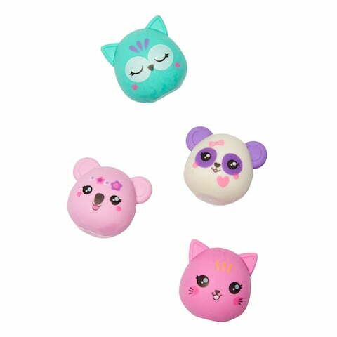 Smiggle - Little Pals 4 Piece Eraser Pack