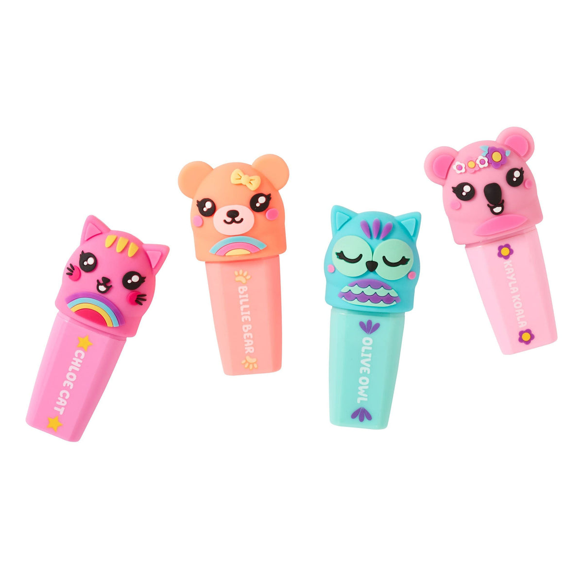 Smiggle - Little Pals Highlighter Pack X4
